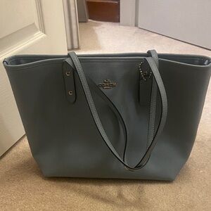 Coach Slate Blue Tote Bag